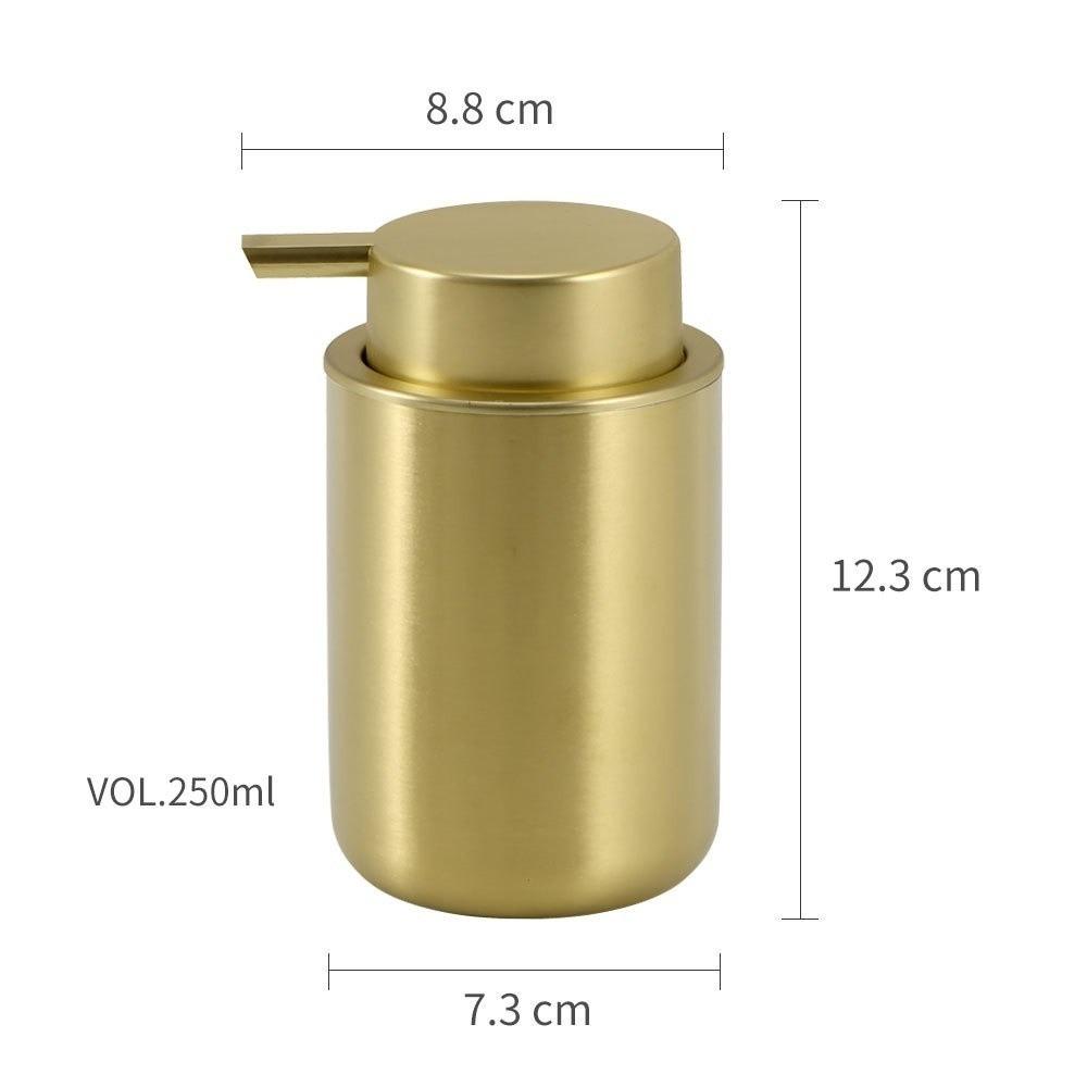 Easy To Press Liquid Hand Soap Dispenser Refillable Lotion Dispenser 250ML Soap Pump For Daily Use