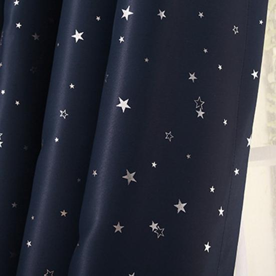 Window Drapes Exquisite Shading Lightweight Non Shrink Kids Room Window Drapes for Dorm