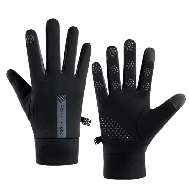 Winter Gloves, Windproof and Waterproof, Touch Screen, Suitable for Couples, Men and Women, Winter Cycling and Skiing, Sports, with Fleece Insulation