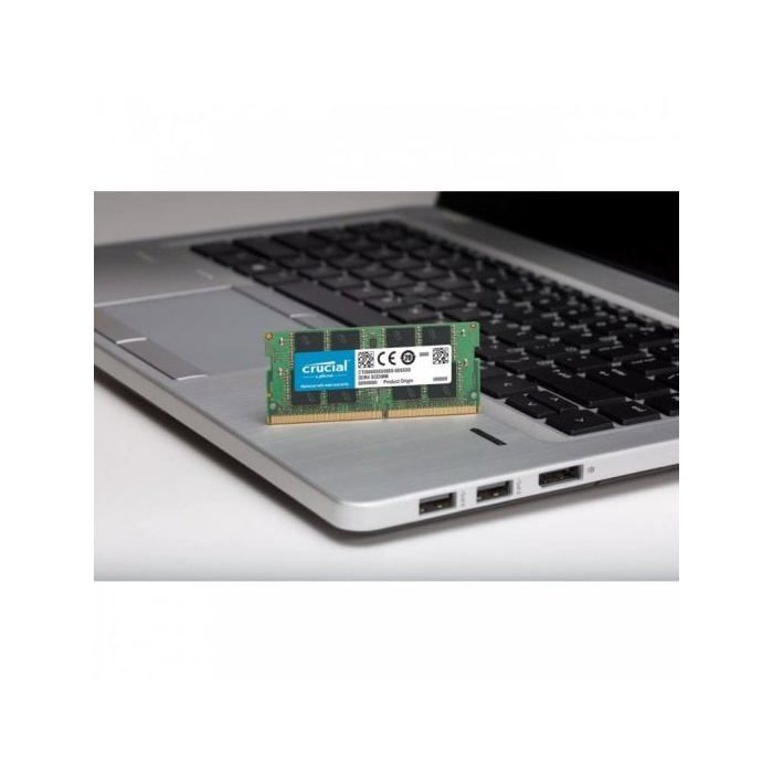 Mémoire Vive DDR4 SDRAM 32 Go 3200 MHz (PC4-25600) CL22 DRX8 UNBUFF SODIMM 260P - Noir