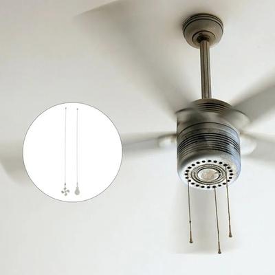 Wentylator sufitowy w kształcie wachlarza Łańcuszek do pociągania wentylatora Kształt światła Żyrandol Łańcuszek do pociągania Metalowa zawieszka Łańcuszek do pociągania Przedłużenie łańcucha żyrandola Przedłużacz łańcucha żyrandola