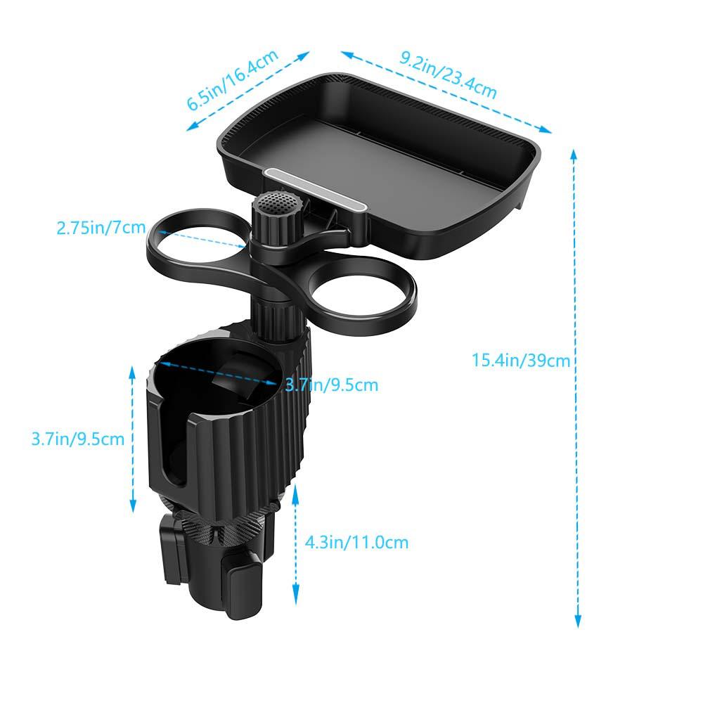 Multifunctional Car Cup and Noodle Holder Coaster