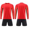 Long-sleeved football suit autumn and winter children's quick-drying sports suit student training suit printed football suit wholesale