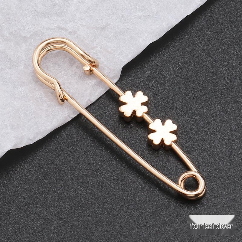 Rhinestone Waist Tightening Brooch for Women's Jeans and Necklines