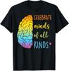 Lustiges Süßes Gehirn Feiert Geister aller Art Unisex T-Shirt