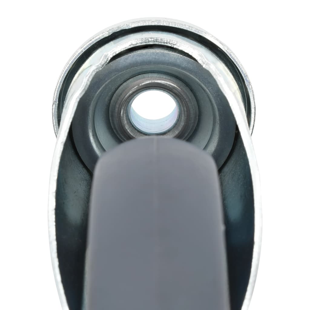 Vidaxl 8 Skrętnych Kółek Z Otworem Na Śrubę, 125 Mm