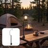Portable Camping Lamp Stand Lightweight Hanging Hook for Campers