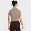 Nike Women's Slim Fit Breathable Knit Polo T-Shirt DV7885-214