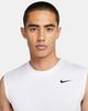 NIKE Legend Sleeveless DX0992 L Dri-FIT T-Shirt White/Black
