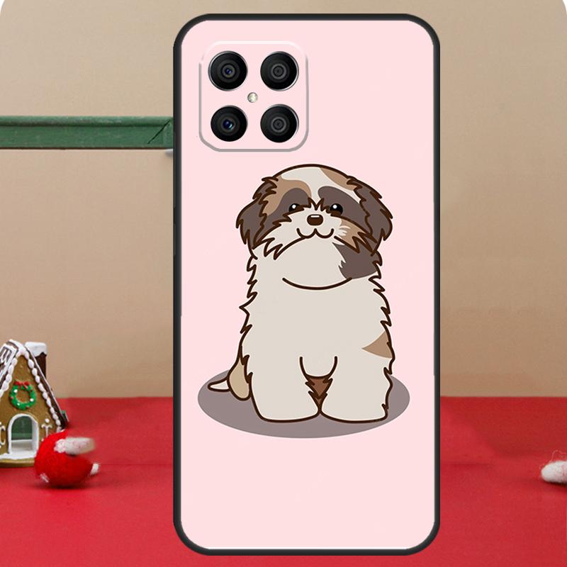 Cartoon Shih Tzu Dog Case For Honor Magic 8 Pro 6 7 Lite Honor 400 200 50 70 X8c X8b X9a X9b X9c X9d Win RT Coque