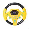 Simulated Steering Wheel Toy TwoColor Driving Colorful Dashboard for Children