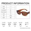 Women Small Rectangle Sunglasses Unisex Vintage Anti-glare UV400 Shades Eyewear Outdoor Riding Car Driving Eye Protection