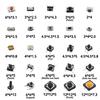 250Pcs 25 Values Momentary Tactile Push Button Switches Assortment Kit 7 Size For Electronics
