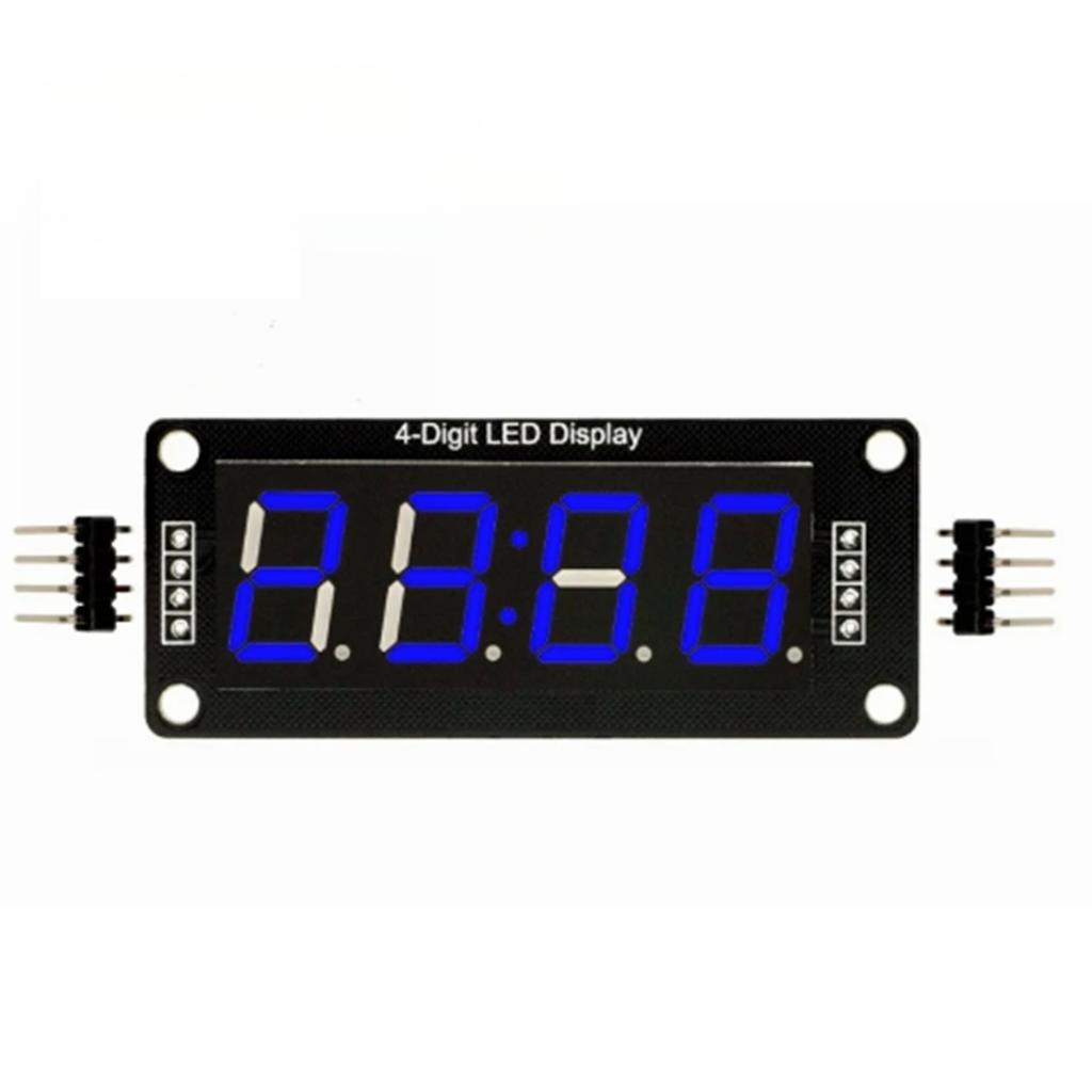 TM1637 0.56Four-Digit Seven-Segment Digital Clock Module With Clock Function Digital Display