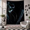 Wall TapestryScream Ghostface Art Hanging Cloth Decorative Background Cover for Room Decoration