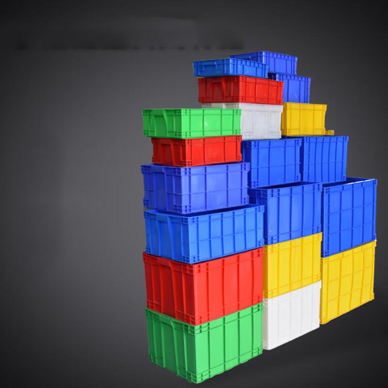 Square Open-Top Plastic Logistics Container