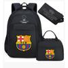 Kids Soccer Backpack Large Capacity School Bags Set of 3 Fan Gear for Boys Girls Waterproof Durable