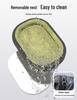 Four Seasons Pet Nest: Removable, Washable Dog & Cat Bed with Cushion, Ideal for Winter Warmth