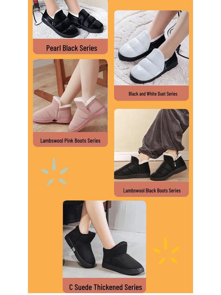 Damen Beheizbare Hausschuhe zum Gehen - Wiederaufladbare Winter Büro Fußwärmer