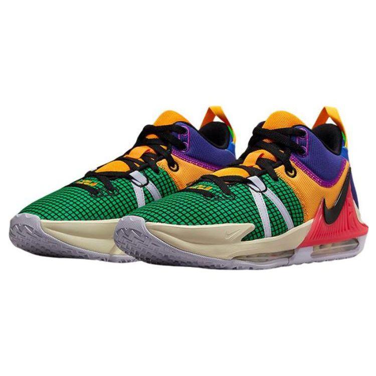 Nike Lebron Witness 7 EP Multi-Color Men Sneakers Vivid-Purple Black Sea-Coral DM1122-501
