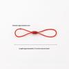 100Pcs Mobile Phone Strap Charms Keyring Lanyard Lariat Cords Elastic Rope Keychains Hooks Bag Accessories Key Ring Lanyards