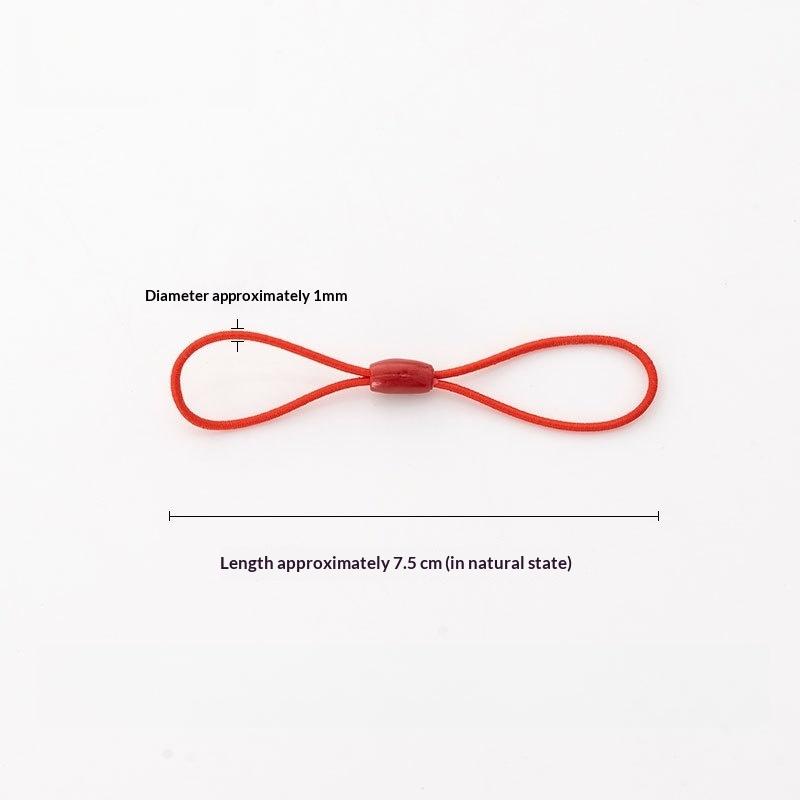 100Pcs Mobile Phone Strap Charms Keyring Lanyard Lariat Cords Elastic Rope Keychains Hooks Bag Accessories Key Ring Lanyards