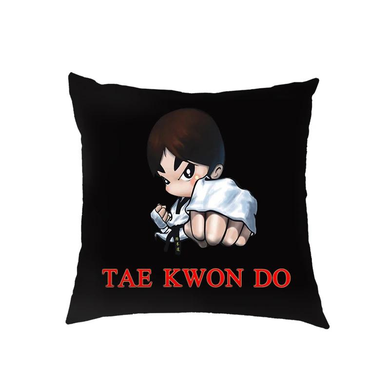 Cool Martial Art Judo / Taekwondo / Karate / Aikido Kissenbezug Kissenbezug Sofa Schlafzimmer Büro Auto Dekokissenbezug