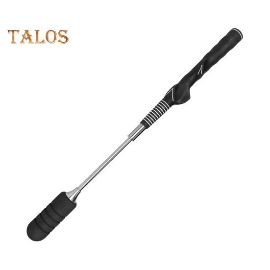 

Выдвижная палка для тренировки замаха в гольфе, правильная осанка, тренажер для гольфа со звуком щелчка, разминочная палка для тренировок в помещении для отбивания ударов чёрный