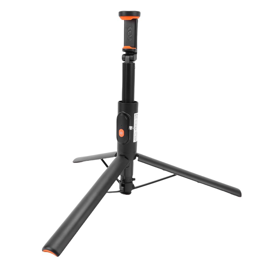 Automatic Phone Tripod Extendable Selfie Stick with Detachable Bluetooth Remote Cold Shoe Interface for Selfies Video