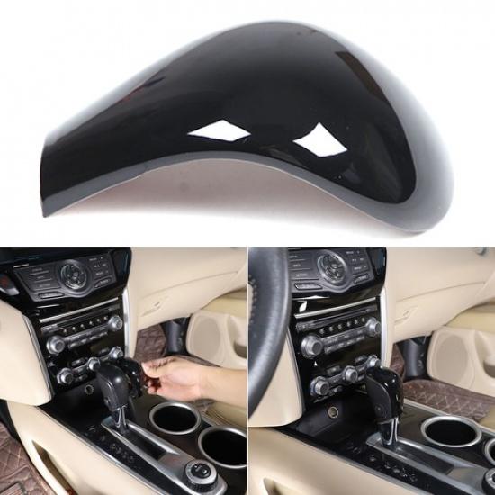Glossy Black Center Gear Shift Knob Trim Cover For Nissan Pathfinder 13-18