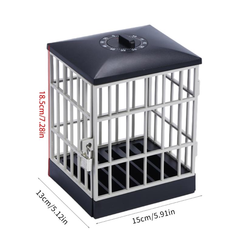 Secure Phone Holder with Timers Plastic Storage Case Locking Mechanism Distractions without Study Work concentrate Tool for Student