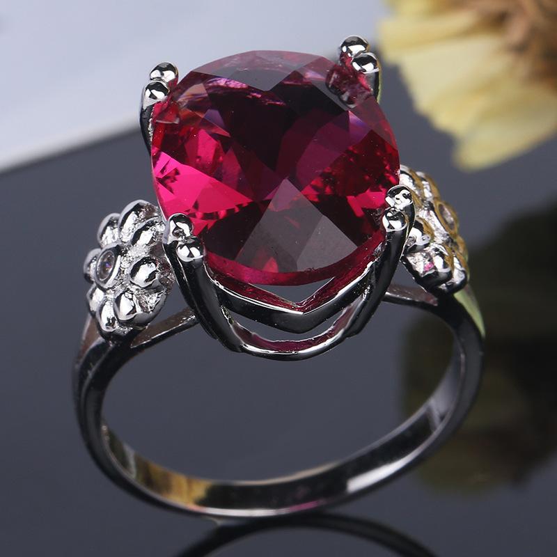 Hand Jewelry Honggang Jade Handmade Inlaid Ring Women, Popular Trinkets