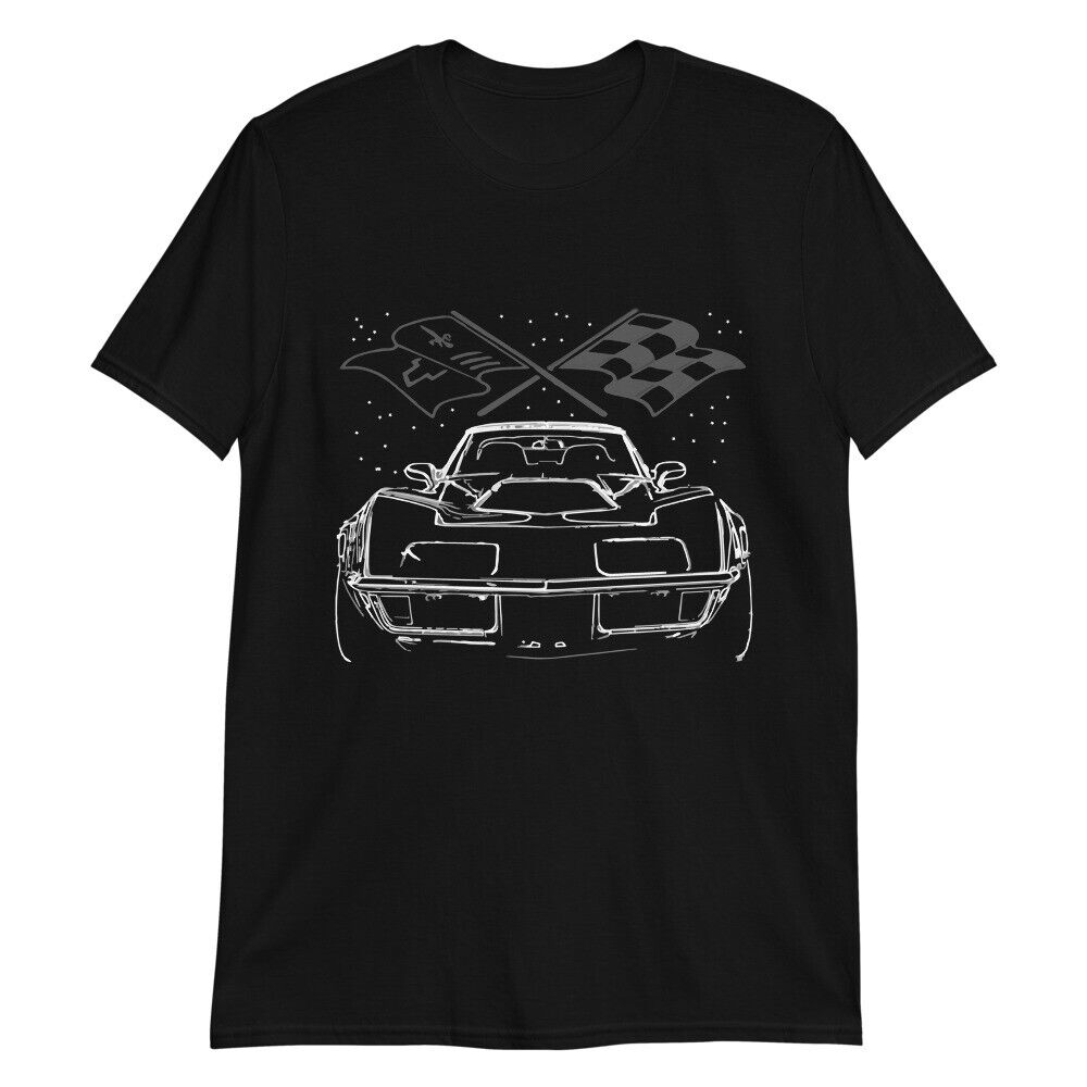 

Футболка унисекс с короткими рукавами Corvette C3 Custom Owner Muscle Car Collector Cars