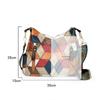 Yogodlns Patchwork Clashing Colors Shoulder Bag High Quality Handbag Women's Bag Luxury Design Crossbody Bag Female Messenger Tote