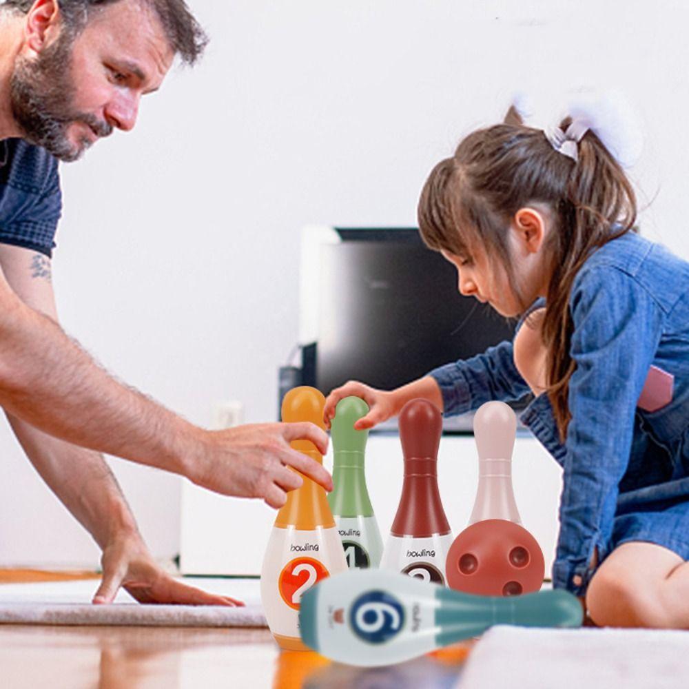 

Sports Bowling Set Educational Toy Bowling Balls for Toddlers Creative Kindergarten
