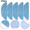 4/10 Pcs Mop Cloths Rag For Honiture Q 5 Sweeping Robot Vacuum Cleaner Replace Dry And Wet Usage Mop Cloths Pad Floor Cleaning