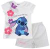 STITCH STICZ Girls' Pajamas SHORT SLEEVE SHORTS White Gray 98 D051F