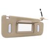 Side Sun Visor Beige Sun Shielding Visor Board with Makeup Mirror for 1500 2500 3500 HD Vehicle Models Right: 22850310