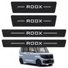 ROOX 2025 Model Side Step Guards for ROOX Series 2025 Scuff Door Step Scratch Dirt Front Set with Japanese Installation Instructions For OnlyHUDIY