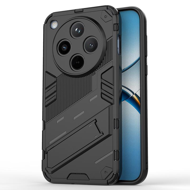 For OPPO Find X8 Pro Back Cover Phone Case Shockproof Armor Anti-Fall Corner reinforcement Protect Kickstand Coque Funda Cases