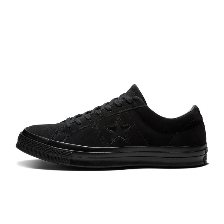 Converse One Star Low  Triple Black  Men s 162950C EU 36.5
