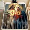 Christian Blanket Birthday Gifts for Women, Inspirational, Religious Gifts for Sister, Friend, Daughter, Mom, Soft Throw Blanket