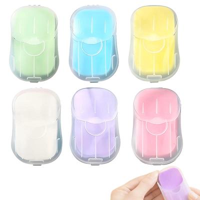 Coniglietto Cervello Sapone Carta Pastello Portatile Monouso Mini