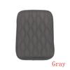 Gray Car PU Leather Armrest Pad Cover Center Console Box Cushion Wear Resistant