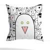 L-Lightsaber BL Manhwa Pillow Case Square Double-Sided Printing Short Plush Sofa Cushion Cover Bedroom Bedside Pillow