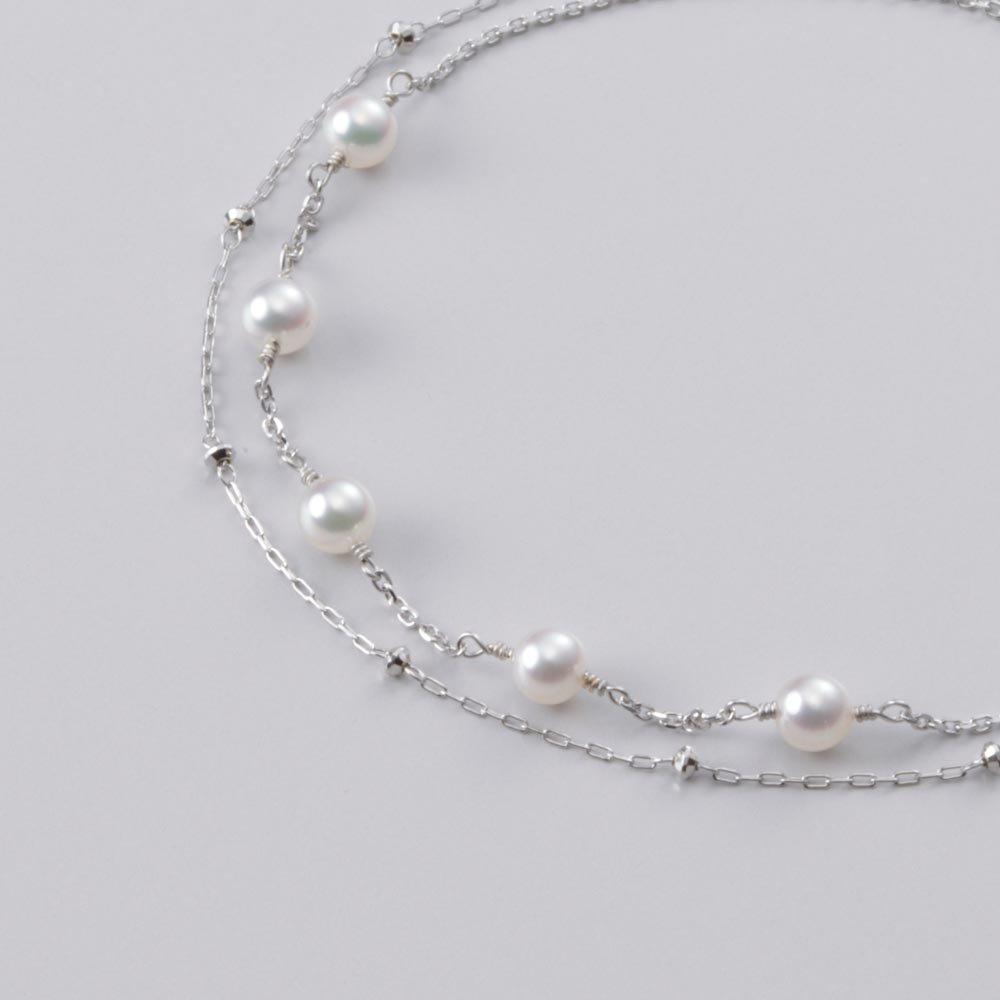 Brățară Comet K18WG Brățară cu perle pentru femei [împachetat cadou]