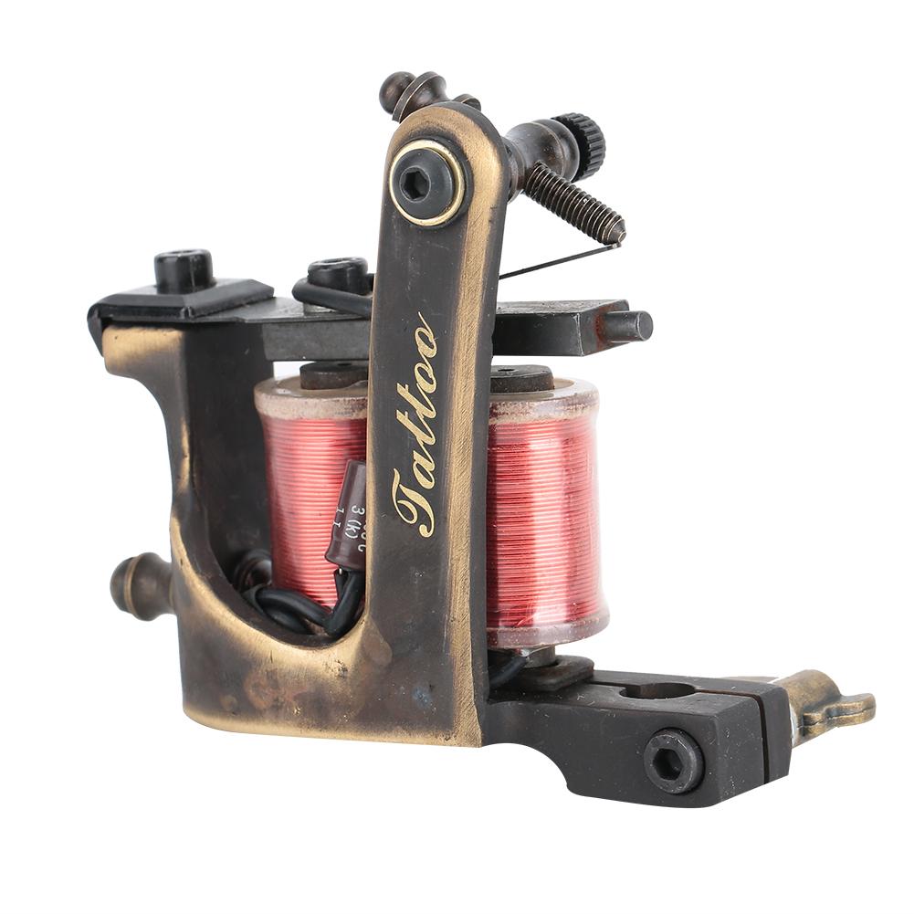 

Чистая медь Профессиональная катушка для татуировки Машина для шейдерной татуировки Пистолет