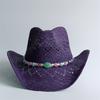 Western Cowboy Straw Hat Women's Cowboy Hat 2026 New  Spring Knight Hat Men's Jazz Hat Summer Cowboy Hat Sombrero hombre