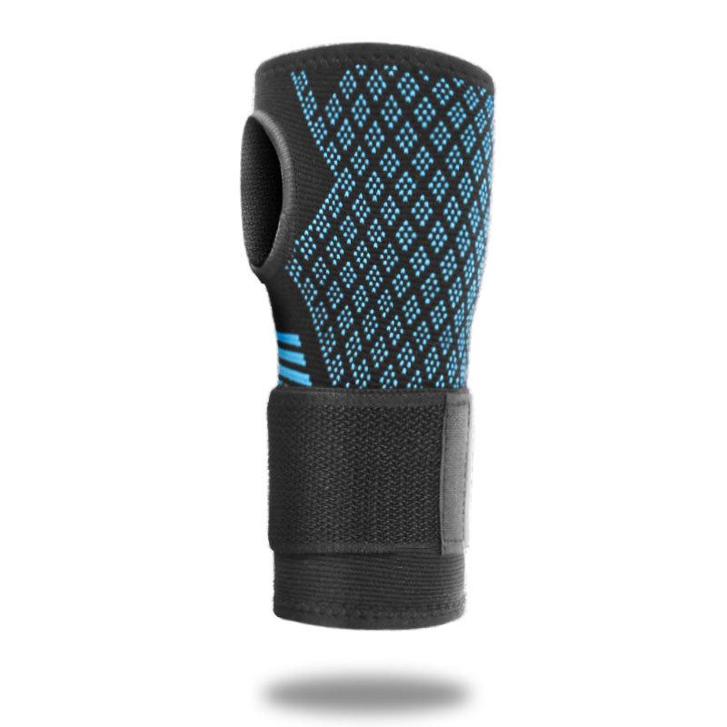 1Pc Palm Guard Strap Adjustable Wrist Protector Knitted Nylon Breathable Palm Protection Gloves Fitness Sports Protective Gear