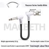 19cm Noise Reduction Effects Pedal Patch Cable - Short Musical Instrument Accessory for Single Pedal Connection
